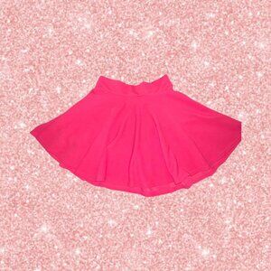 Barbiecore Pink Skater Skirt